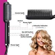 Mini Hair Straightener Brush